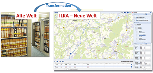 Informationssystem für Liegenschaftskatasterakten